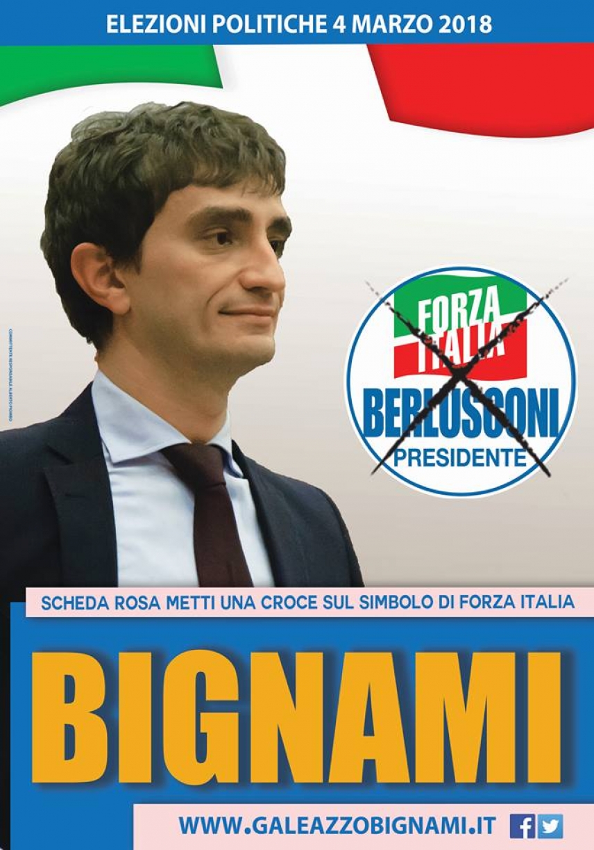 Galeazzo Bignami, candidato per Forza Italia alla Camera dei Deputati